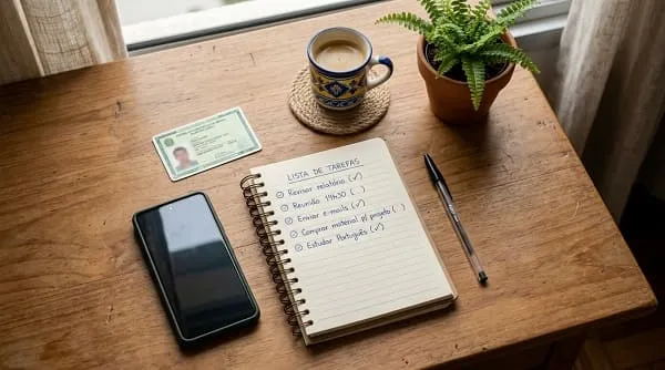 Checklist de dados e documentos para solicitar cartão de crédito online sem anuidade